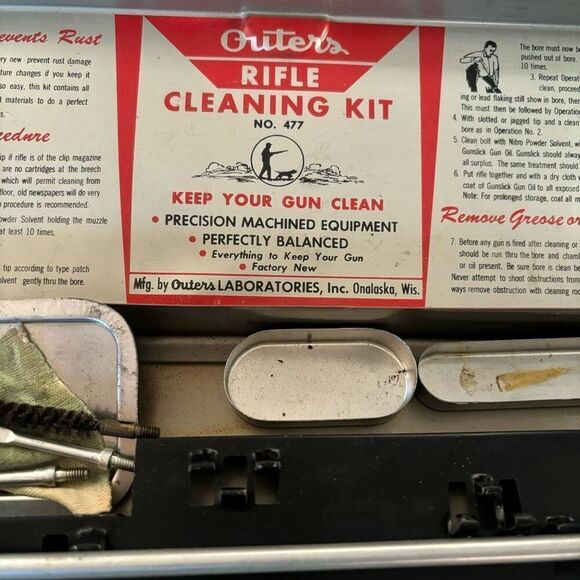 Vintage Outers Gunslick 30 Cal. Rifle Kit *Missing Pieces* - Picture 4 of 5